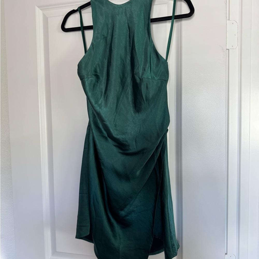 Angel Biba Emerald Backless Dress